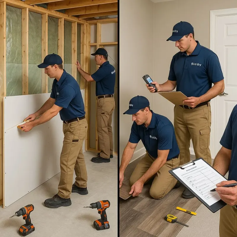 Repairs and Reconstruction process in Diamond Bar, CA