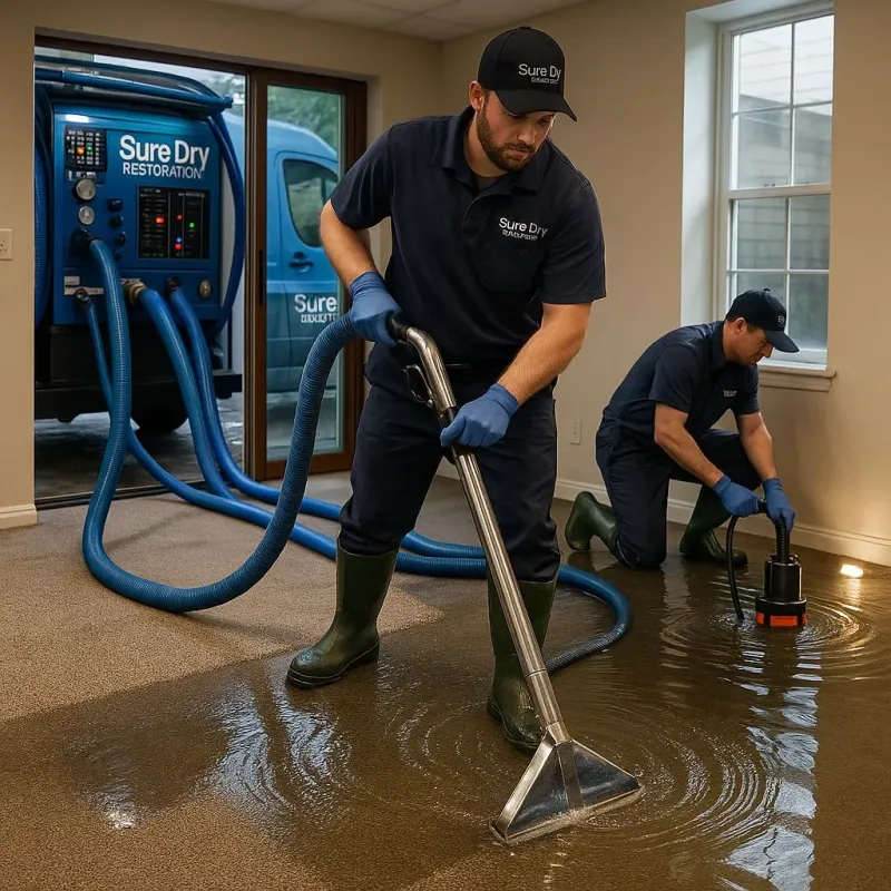 Water Extraction and Removal process in Diamond Bar, CA